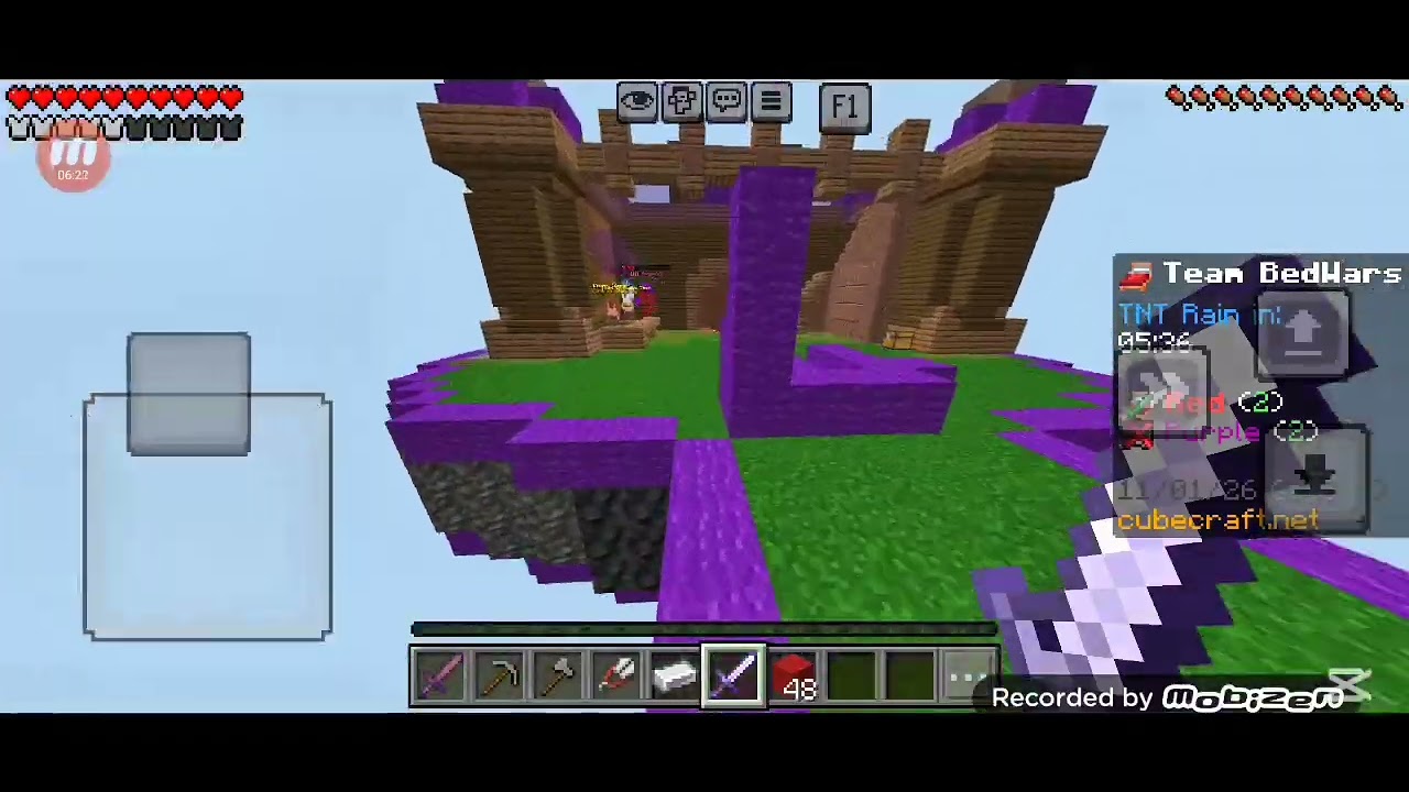 Gameplay of bedwars with friends part 2