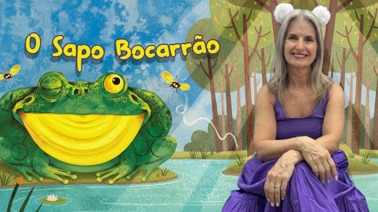 Prof. Angela em O Sapo Bocarrão