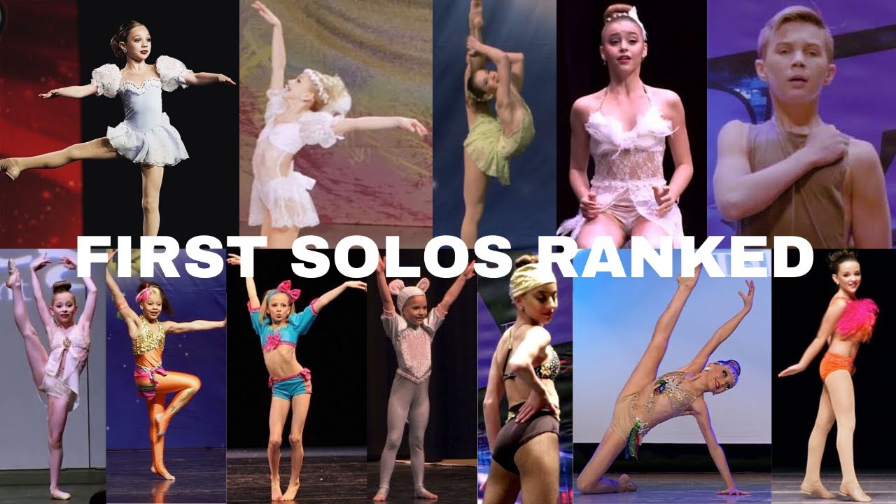 EACH GIRL'S (+BRADY) FIRST SOLO RANKED ON DANCE MOMS