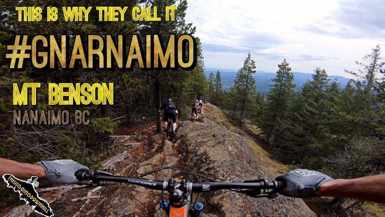 Mountain Biking on Vancouver Island - Mt Benson with Crew - GNARNAIMO
