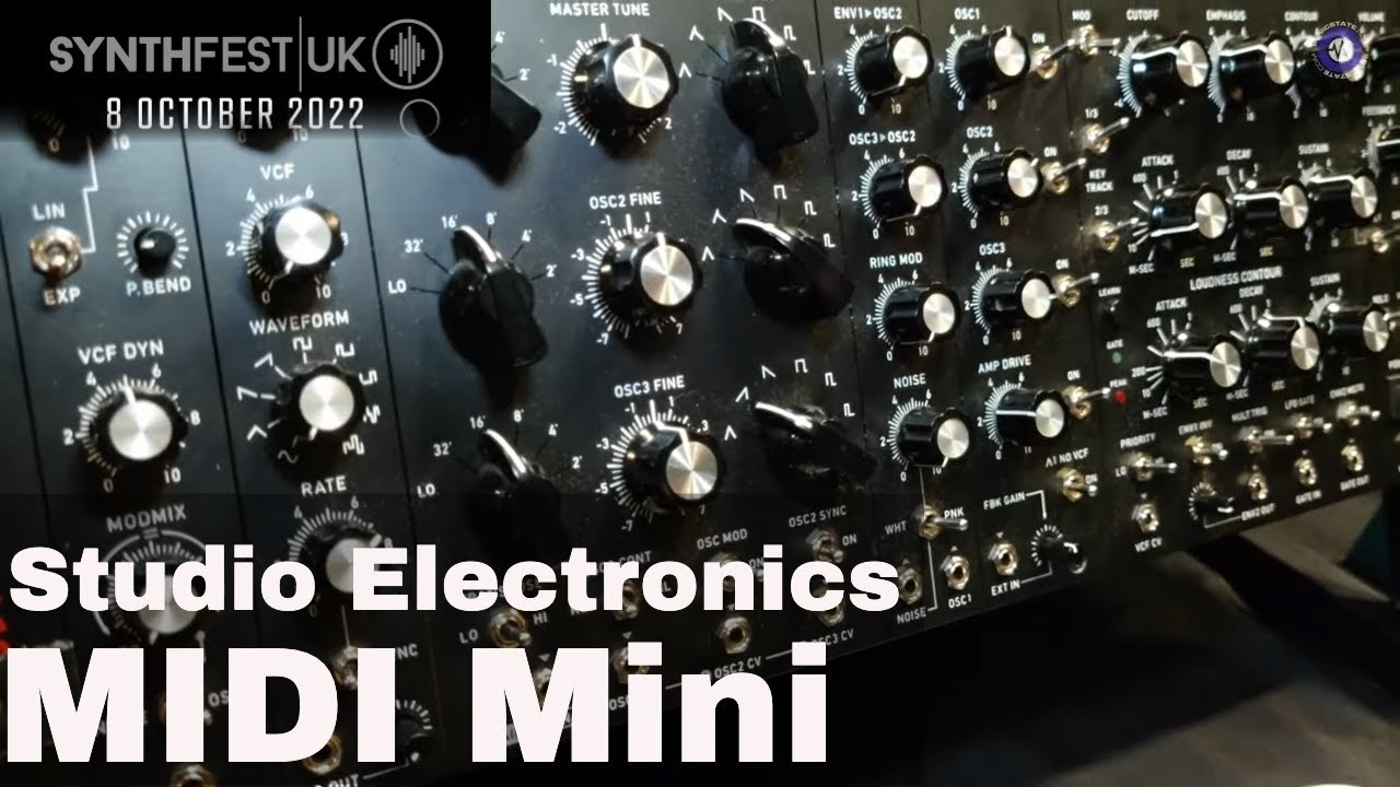 Synthfest UK 22: Studio-Electronics - MIDImini and SE-3