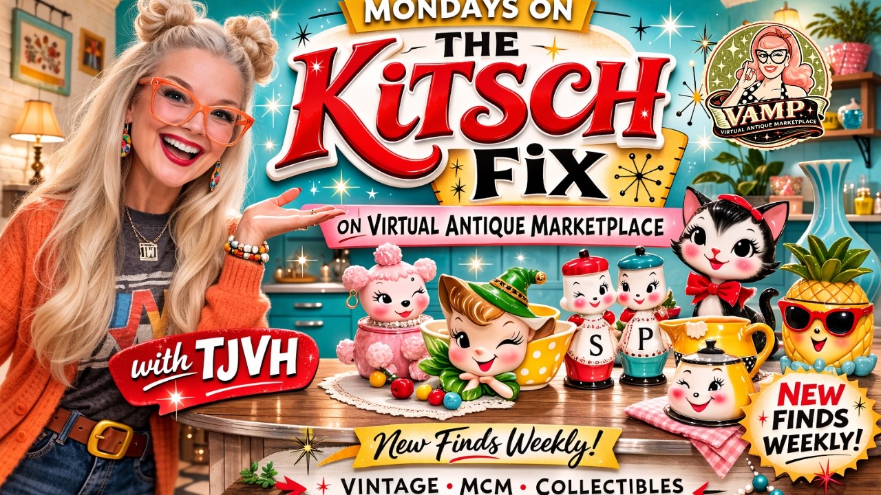 The Kitsch Fix Mondays On Virtual Antique Marketplace