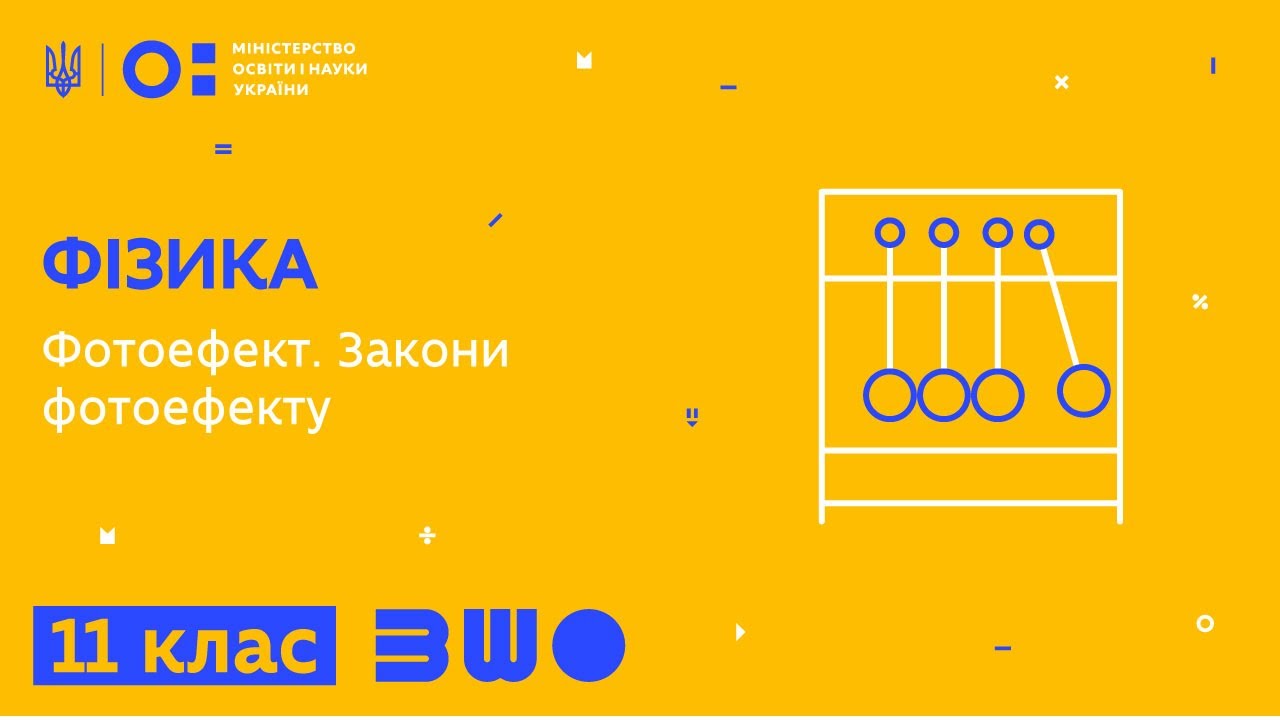 11 клас. Фізика. Фотоефект. Закони фотоефекту