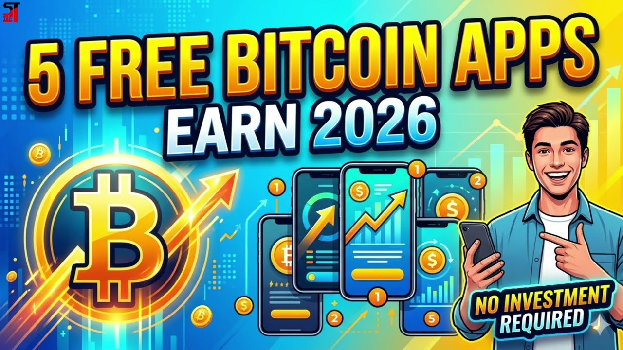 Free Bitcoin Apps 2026 🔥 बिना पैसे लगाए Bitcoin कैसे कमाए?
