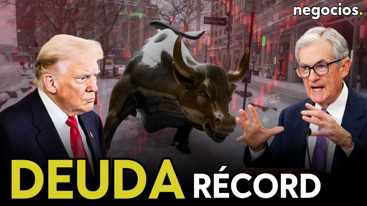 La monta&ntilde;a de deuda de EEUU inquieta a los mercados tras superar los 39 billones