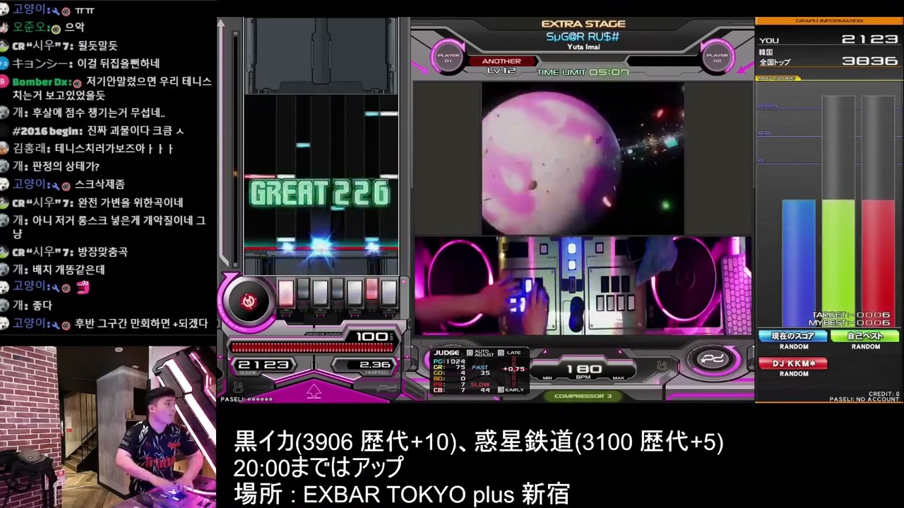 S&micro;G@R RU$#(A) 3872(MAX-202) 全国トップ(+72)