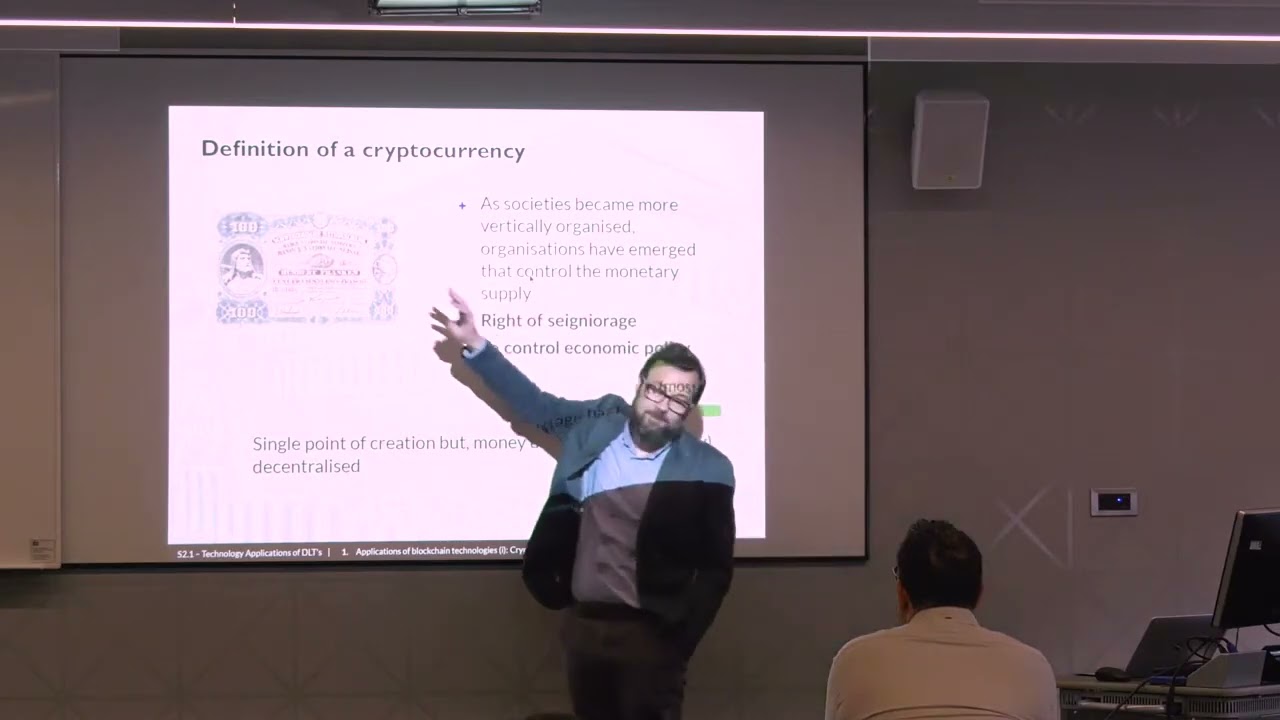Claudio J. Tessone: Technology Applications of Distributed Ledger Technologies Part 1 2