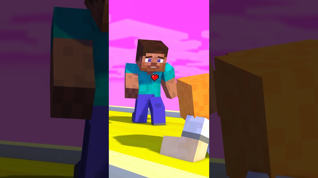 Love Run 2: Steve And Alex - Funny Animation