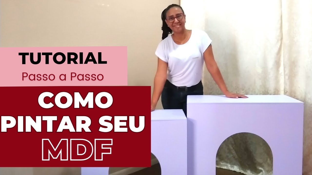 Como Pintar mesa de MDF CRU para Decoração de Festa - #diy Acervo de Festa