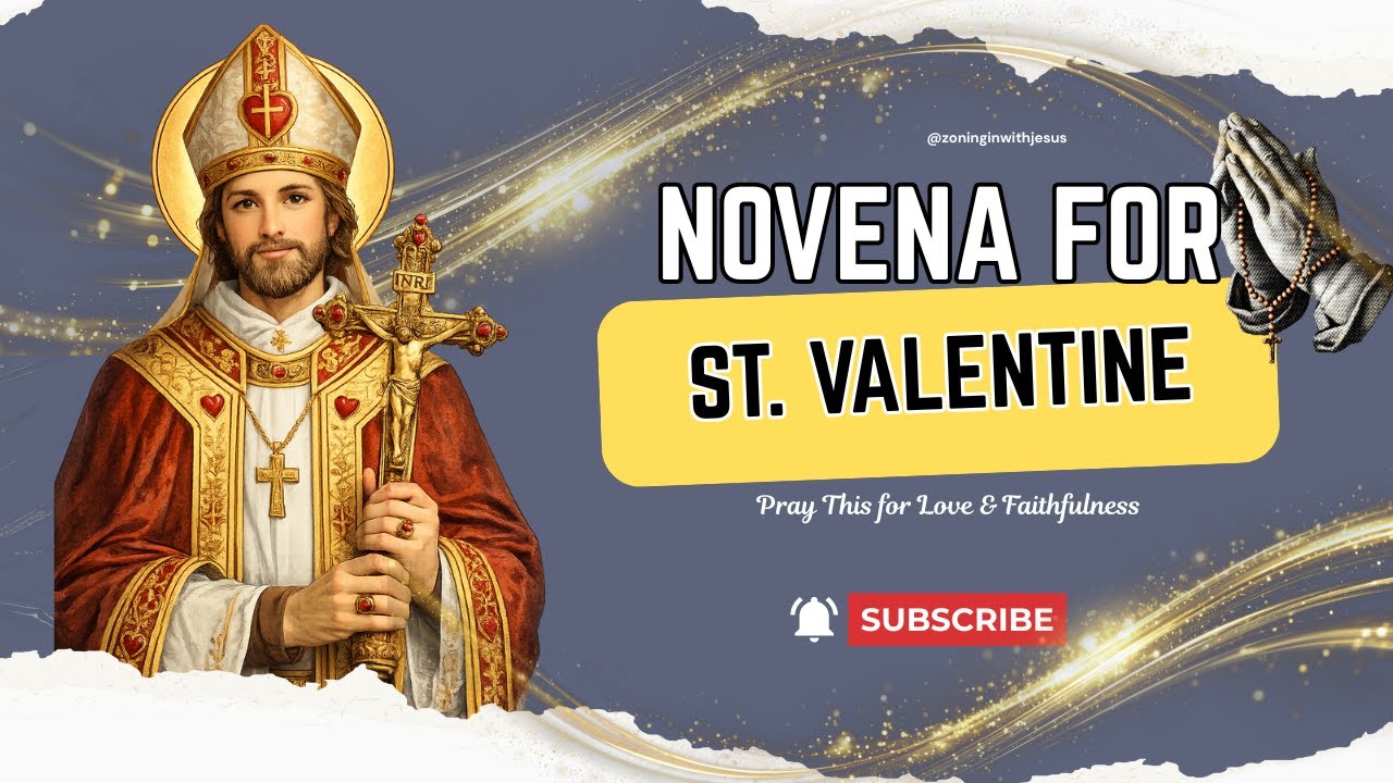 Pray This St. Valentine Novena Today – For Love & Faithful Relationships