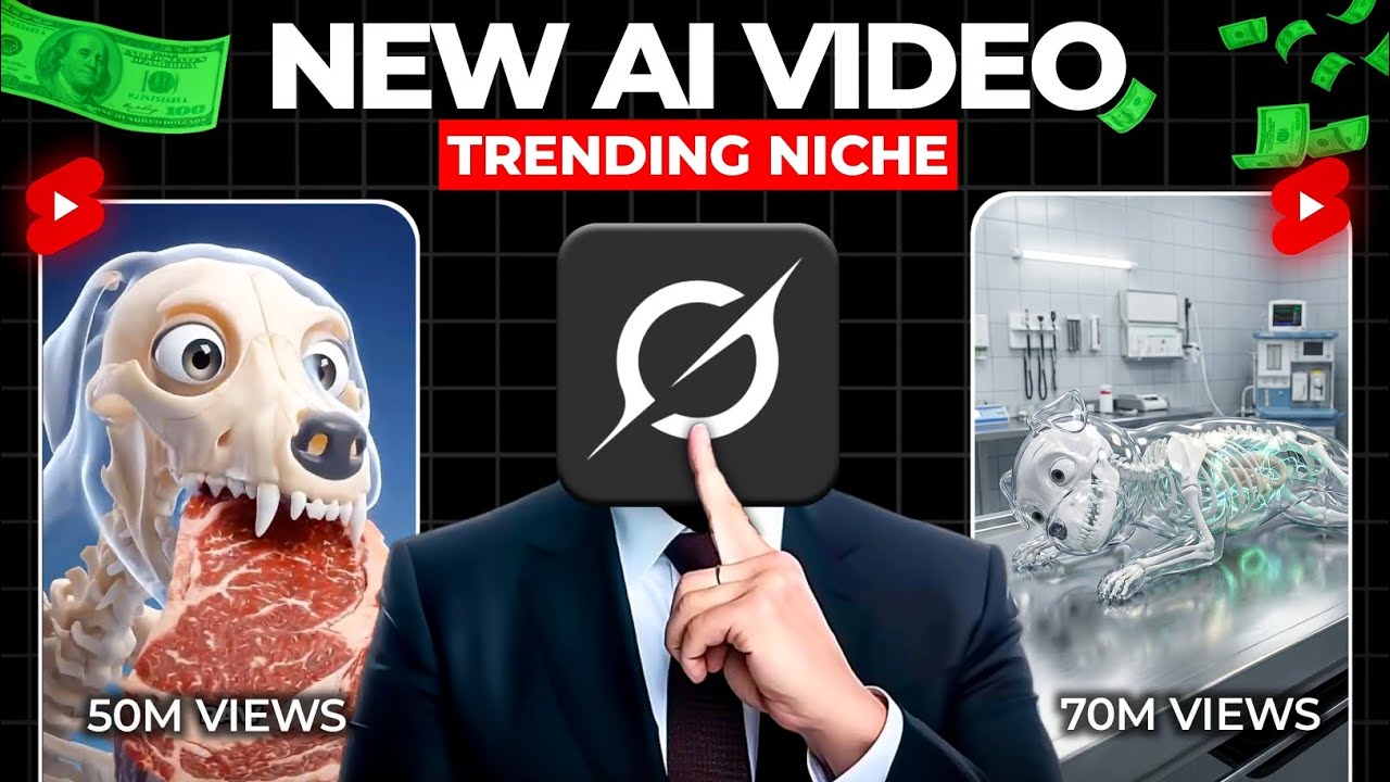 Create Viral Animals Skeleton Shorts Like @skelepets  Using Free AI Tools 