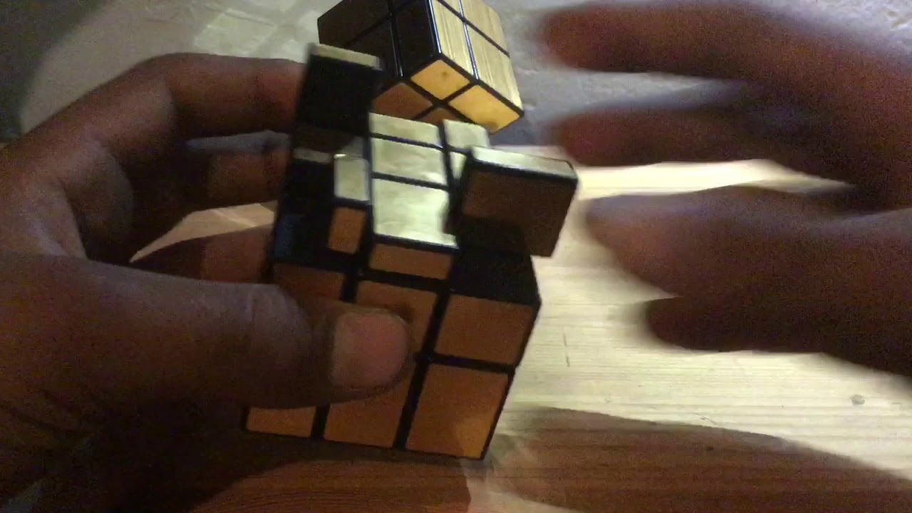 how to solve 3x3 mirror cube