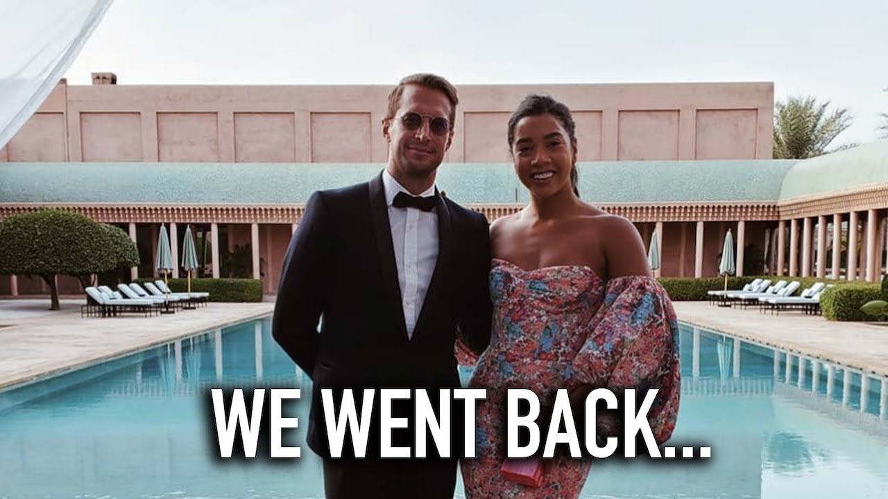 We went back to Marrakech...where we got married
