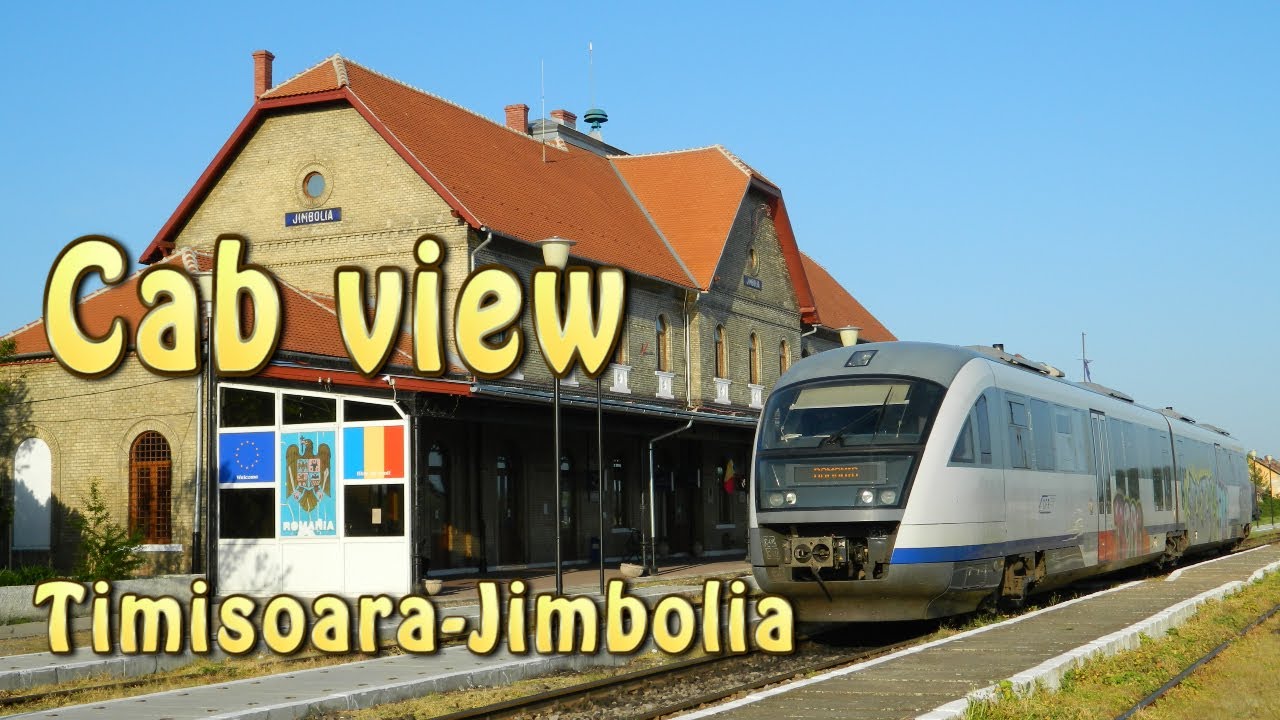 Timisoara-Jimbolia Desiro Cab View-F&uuml;hrerstandsmitfahrt-Dalla Cabina-En Cabine-Trains-DMU-