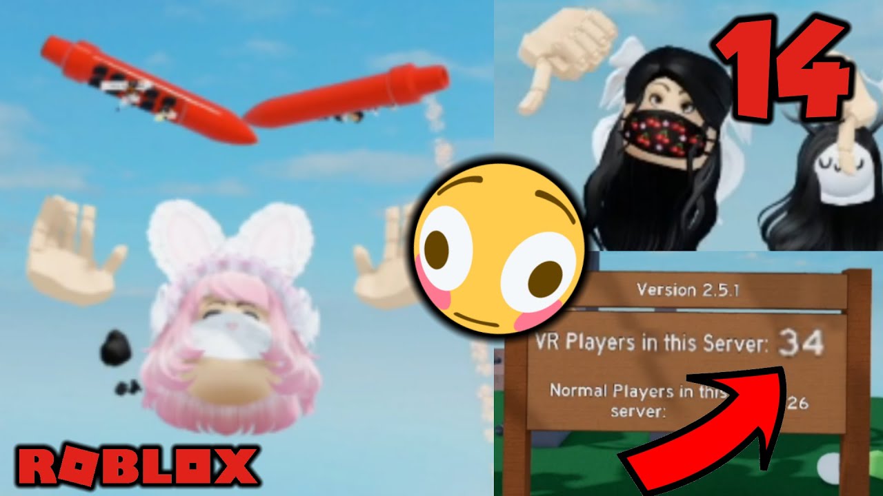 ROBLOX VR FUNNIEST MOMENTS 14 😳😳