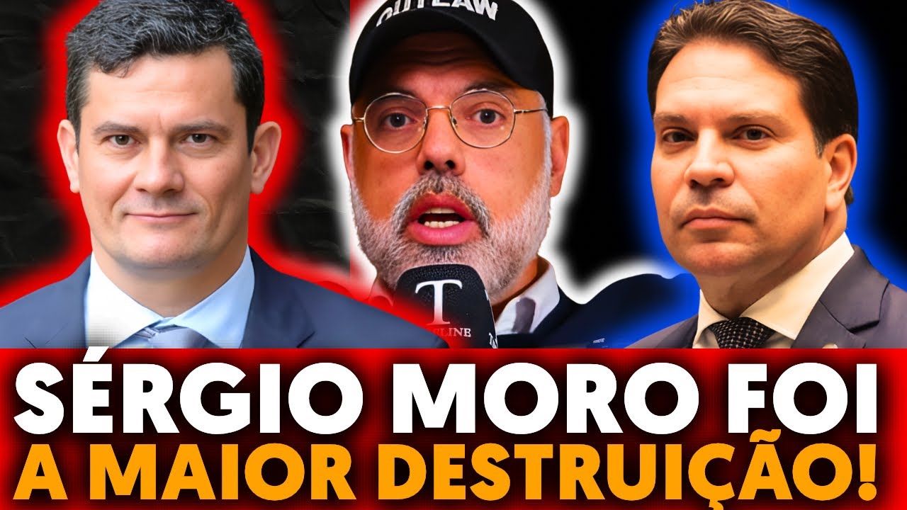 🚨 ALLAN DOS SANTOS: SÉRGIO MORO FOI A MAIOR DECEPÇÃO NO GOVERNO BOLSONARO!