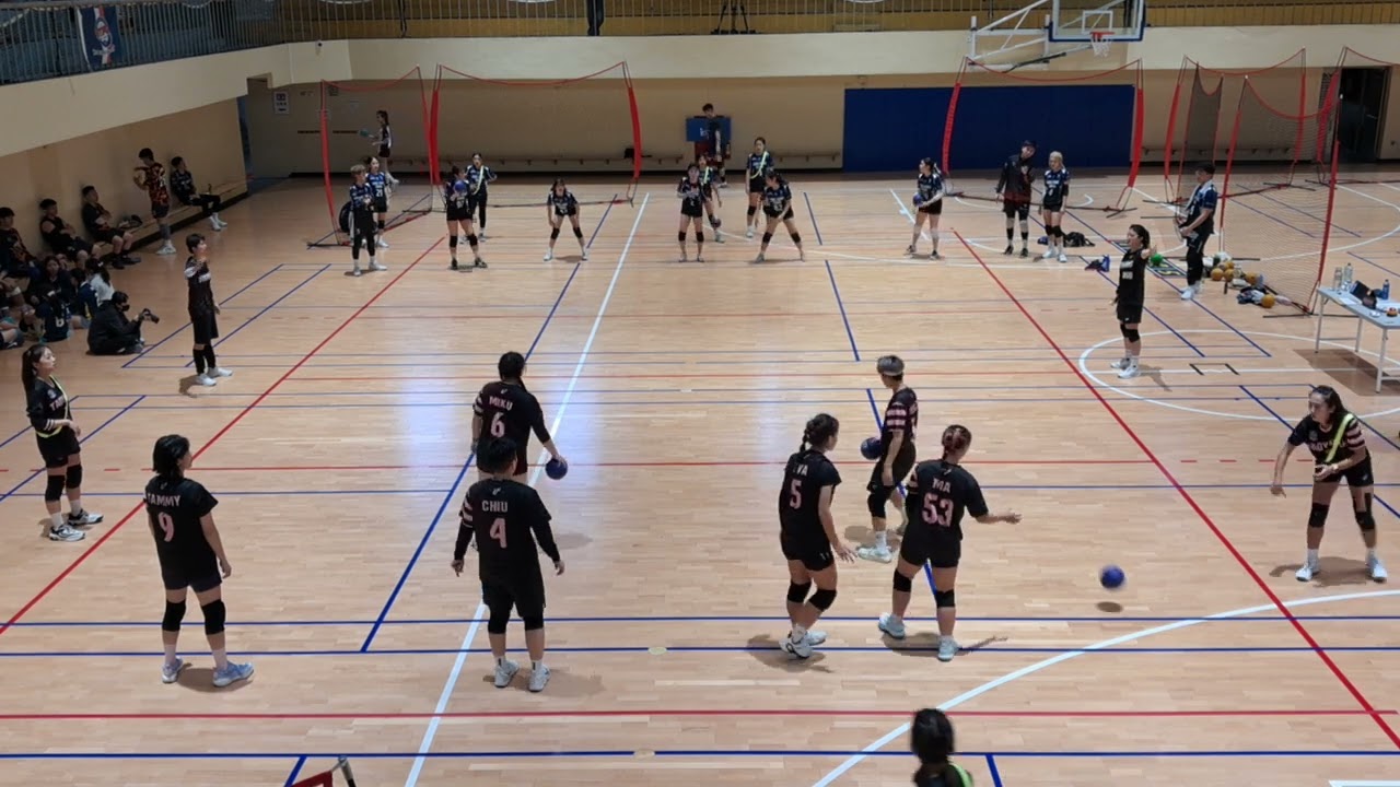 台灣閃避球錦標賽Taiwan Dodgeball Championship 2026 女子小組賽 Women's RR Hong Kong 香港2:4 桃園市 TYN