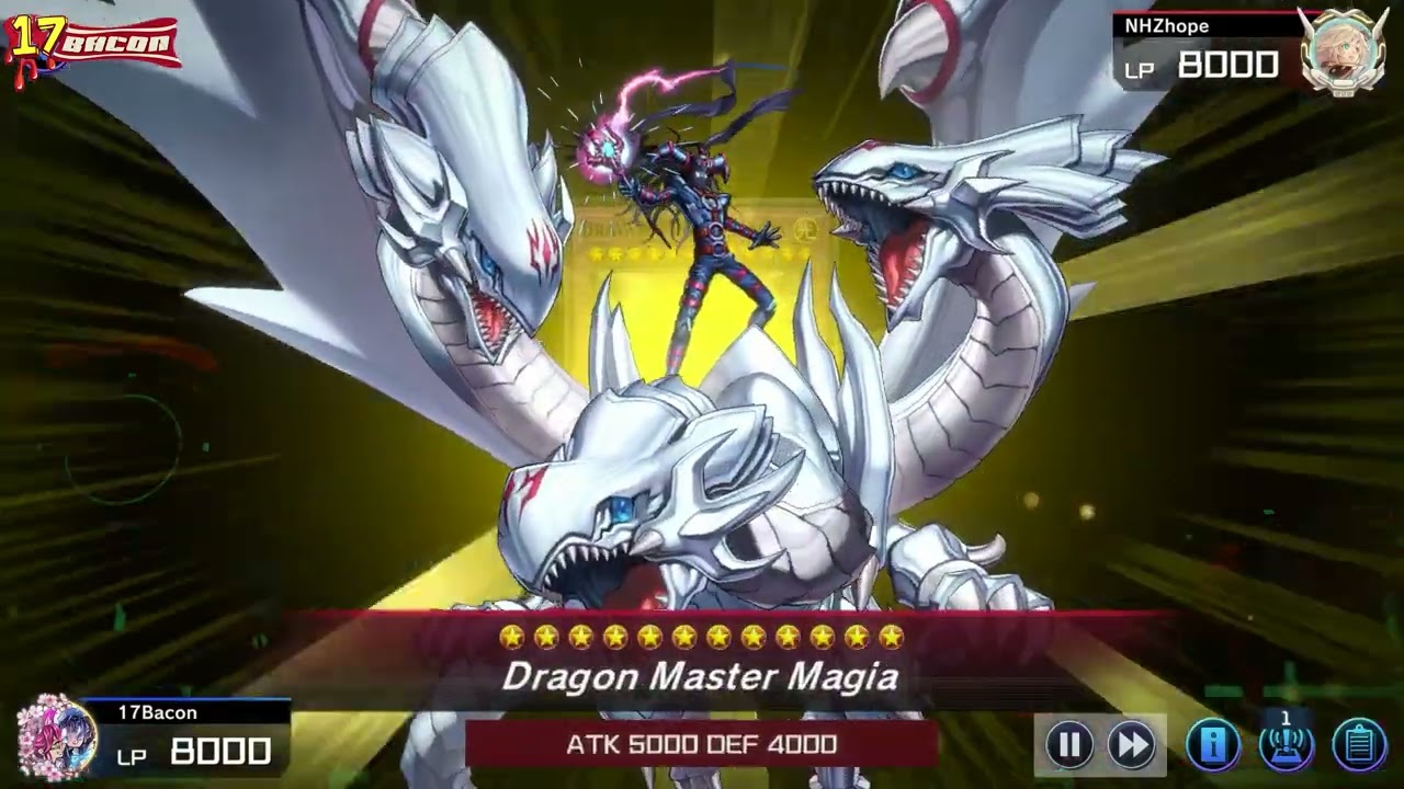 [YGO] True Draco vs Blue Eye White Dragon