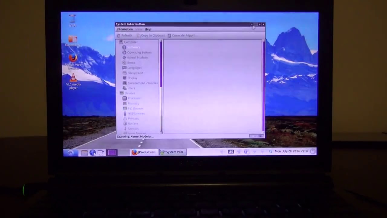 2007 Sony TZ with Kingspec zif SSD running Linux Lubunu 14.04