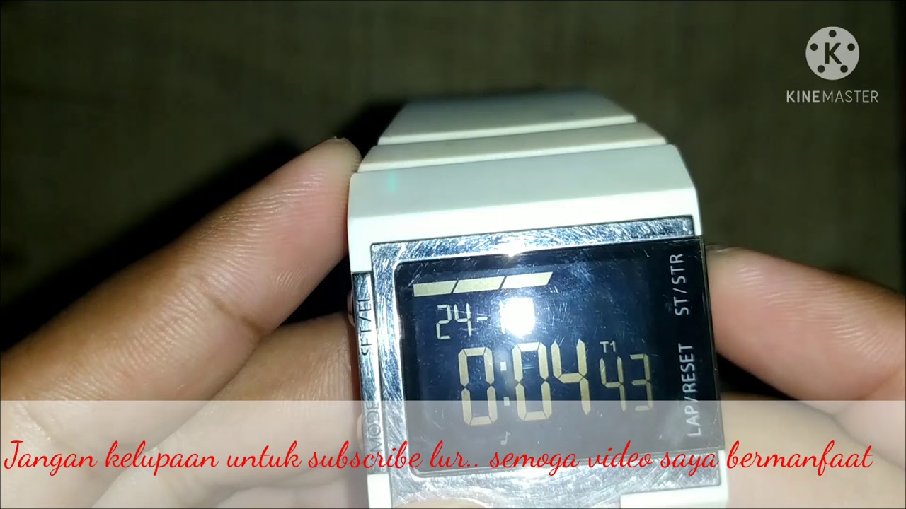 cara setting jam DIESEL-THE-BRAVE || cara mensetting jam digital