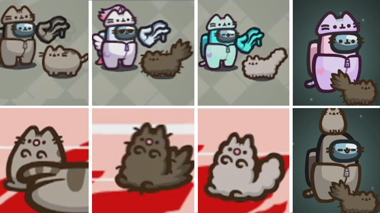 Among Us -  Pusheen Cosmicube - All New Pet Animations And Costumes | Pusheen, Storm, Pip
