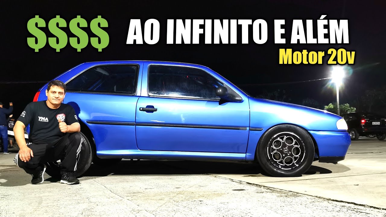 GOL TURBO 20v 499cv com 2.2bar E POUCA GRANA INVESTIDA 😂