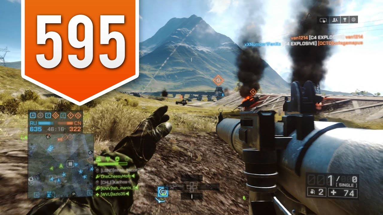 BATTLEFIELD 4 (PS4) - Road to Max Rank - Live Multiplayer Gameplay 
