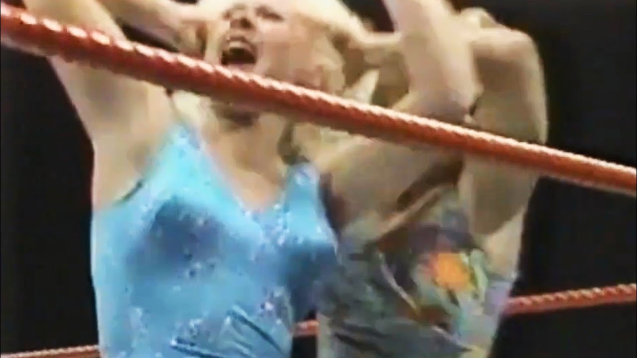 WWC WVR WOMEN CHAMPIONSHIP WRESTLING DEBBIE COMBS VS DONNA DAY 1986 FULLY REMASTERED SD 4K 60FPS
