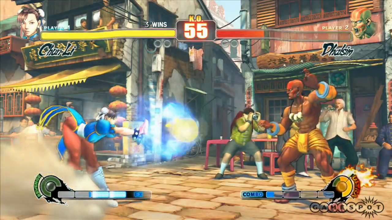 Street Fighter IV Graphics Comparison by GameSpot