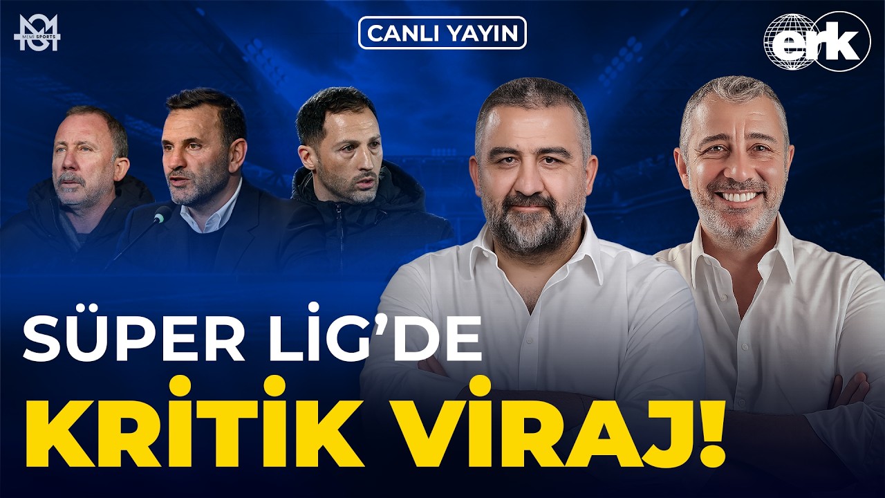 CANLI🔴 Beşiktaş - Galatasaray Derbisi | Fenerbahçe ve Tedesco'nun Geleceği | Ümit Özat, Melih Şendil