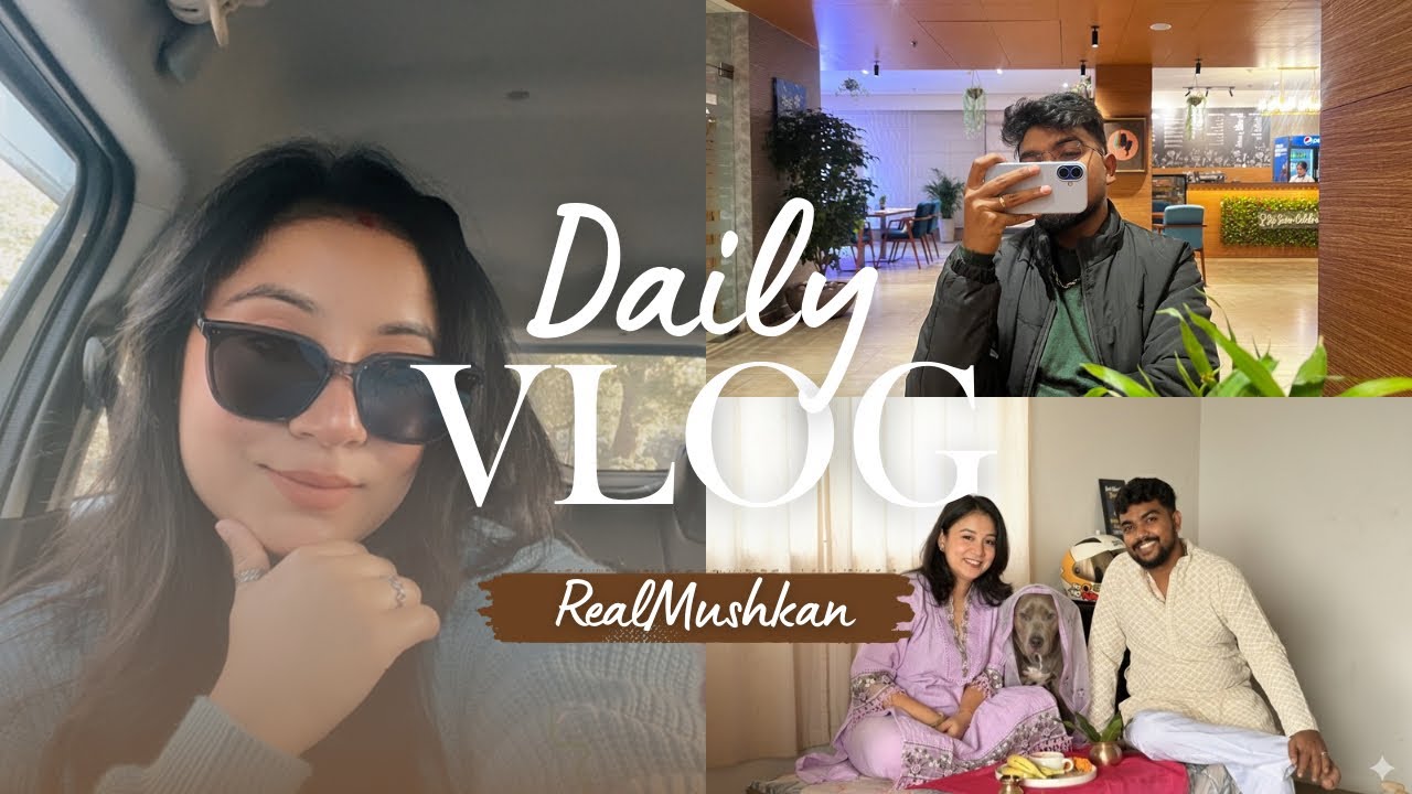 Our first-ever vlog together|| We showed up — anxious, hopeful, imperfect & together.