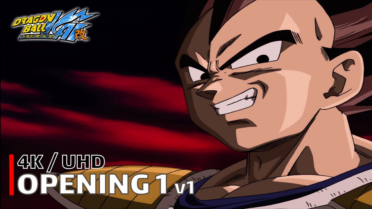 Dragon Ball Kai - Opening 1 v1 (Dragon Soul) | 4K UHD Creditless | Subtitles