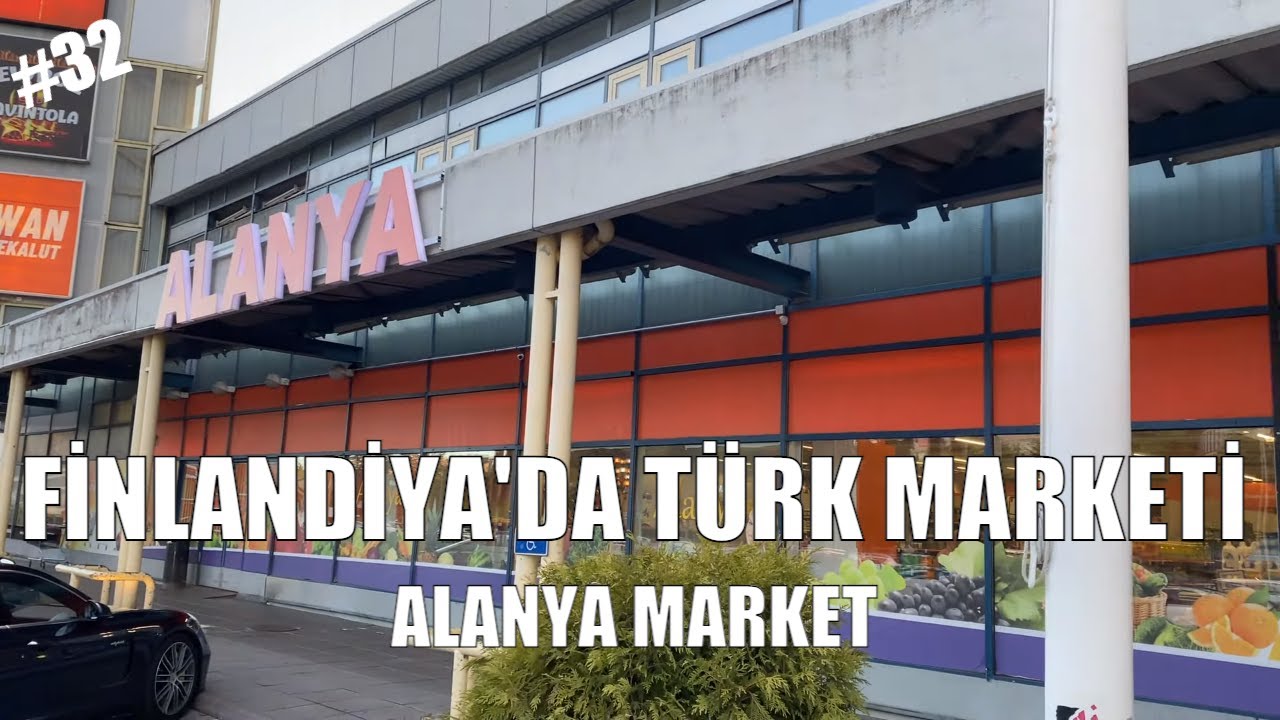 FİNLANDİYA'DA TÜRK MARKETİ l YOUTUBE GÜNLÜKLERİ #32 (VLOG)