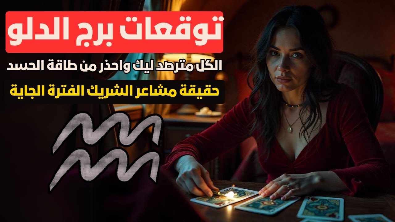 توقعات برج الدلو ♒ تحذيرات ومفاجأة جاية لك من شخص غايب 🎁 العيون مترصدالك احذر من الحسد 🧿