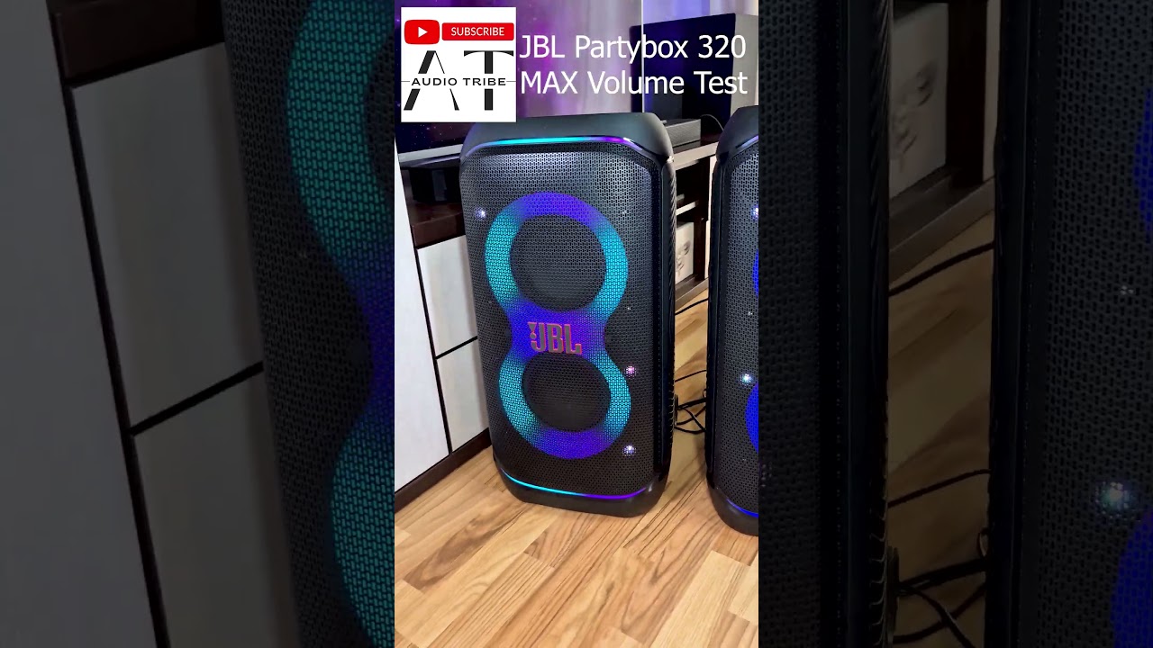 MAX Volume Test @ JBL Partybox 320