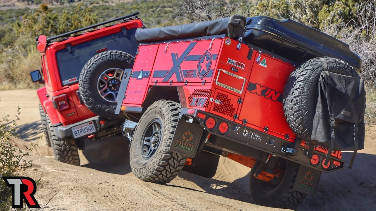 Unstoppable Overland Trailer Walk Around - Patriot Campers X1-N Code Red