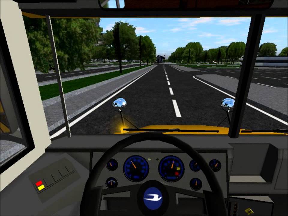 Rigs Of Rods School Bus Driving - Blue Bird Vision - Special Ed Route