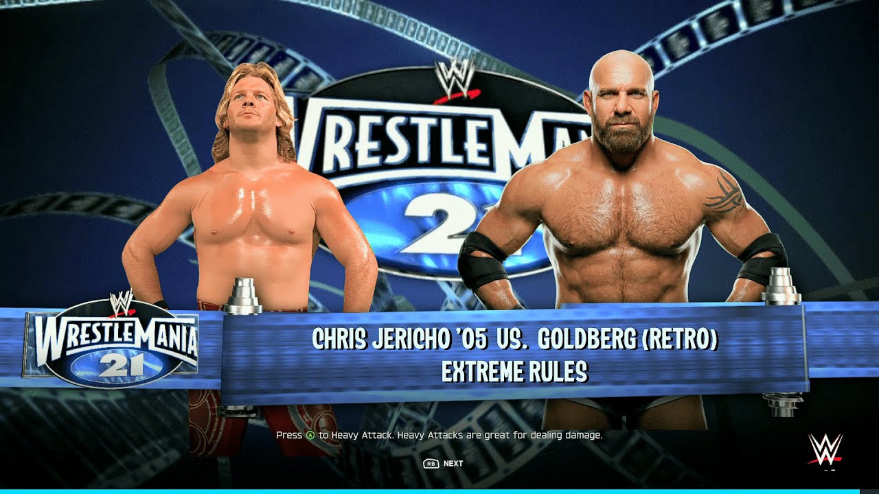 WWE 2K25 - Chris Jericho vs. Goldberg | A Legend's Farewell?