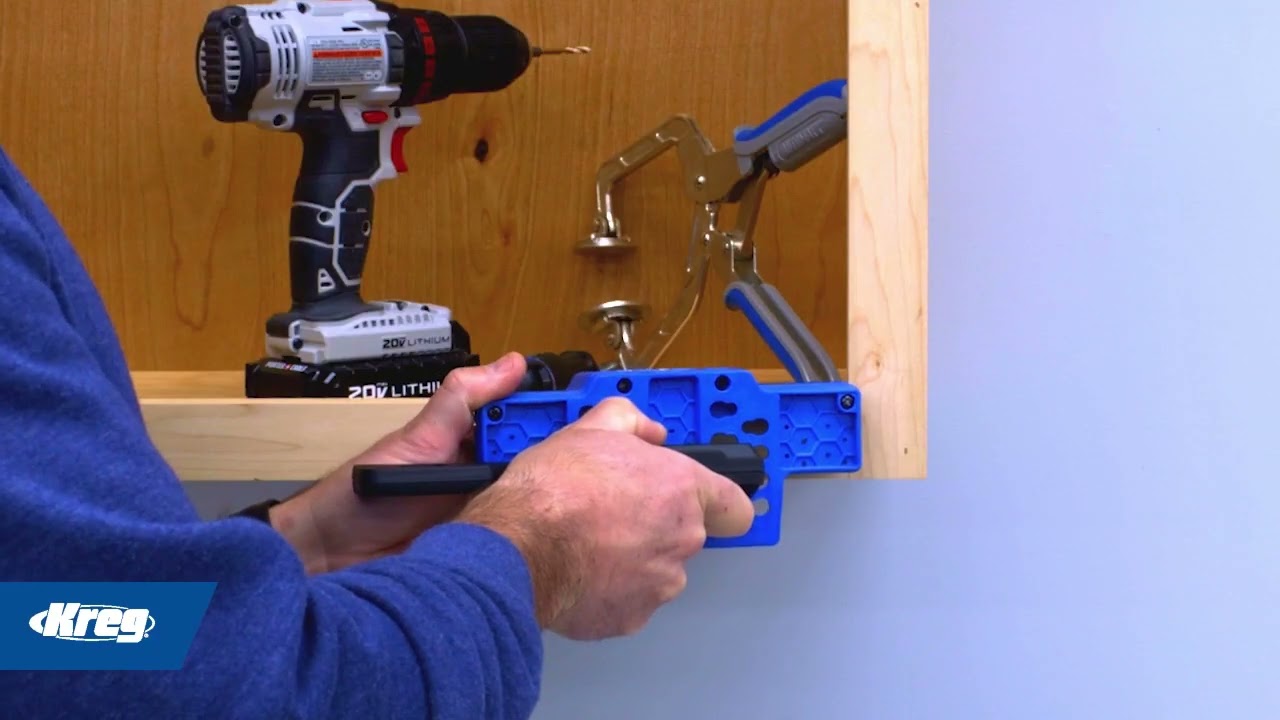 Kreg Cabinet Door Mounting Jig KHI CDIJ Tutorial