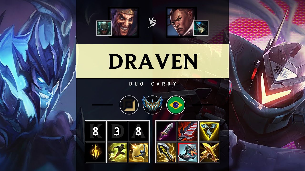 Draven ADC vs Lucian - BR Challenger Patch 25.19