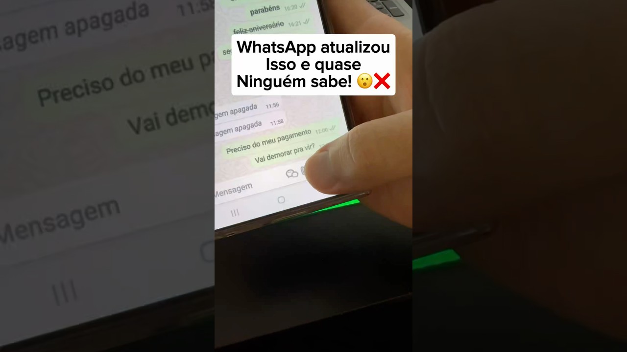 Tr&ecirc;s novas fun&ccedil;&otilde;es secretas do WhatsApp que muita gente n&atilde;o sabe!