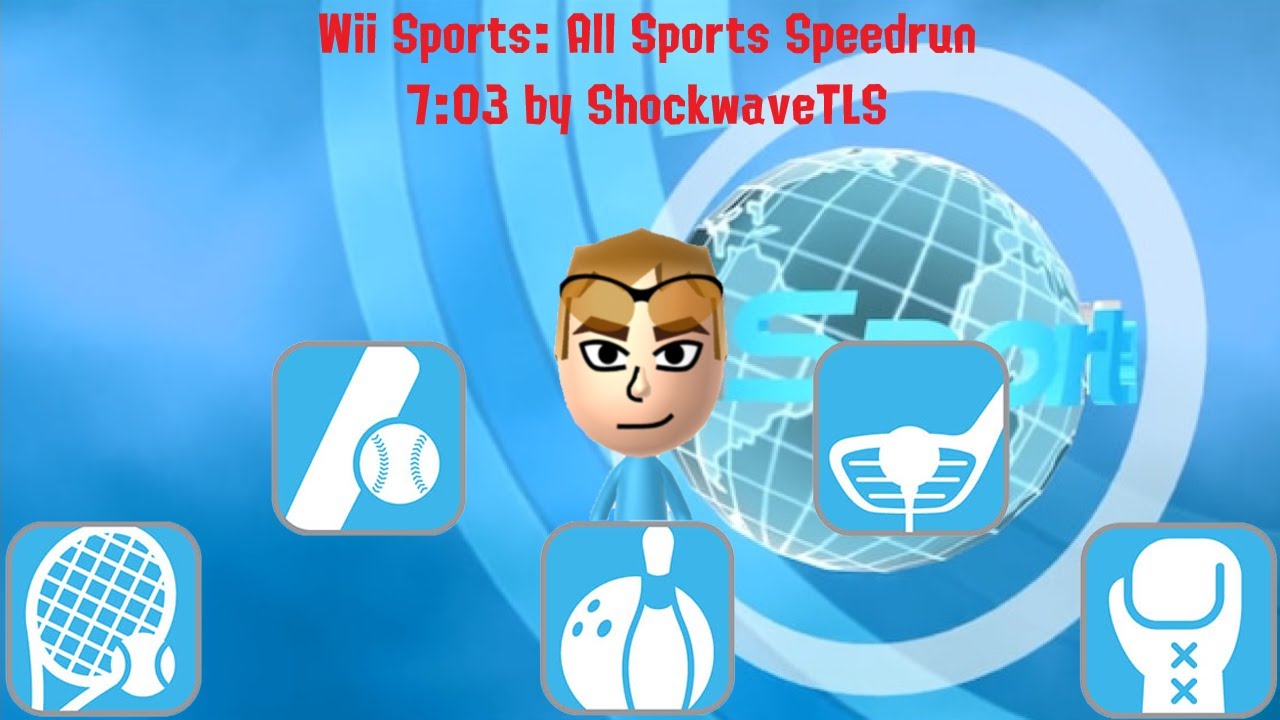 [FWR] Wii Sports: All Sports Speedrun in 7:03.967