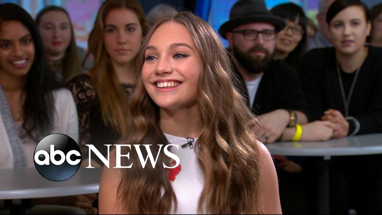 Teen dance prodigy Maddie Ziegler discusses her memoir live on 'GMA'