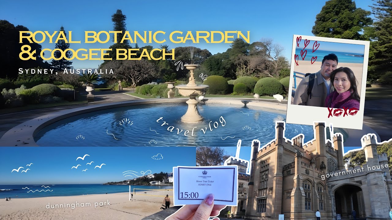 ⋆. 𐙚 ˚ day in my life | government house, coogee beach 🎀