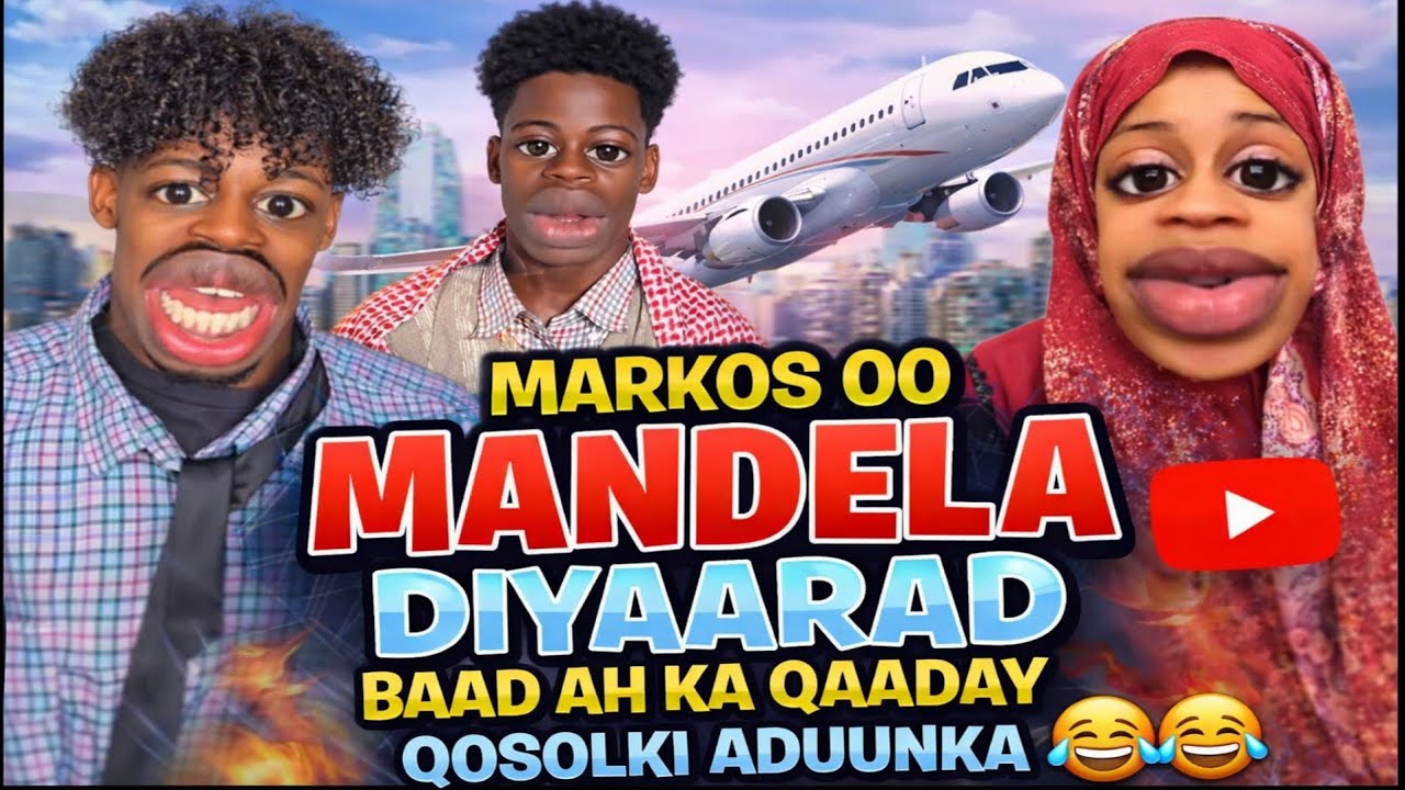 MARKOS OO MANDELA DIYAARAD BAAD AH KA QAADAY QOSOLKI ADUUNKA 😂😂😂