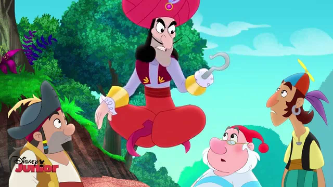 Jake and the Never Land Pirates | Hook the Genie | @disneykids