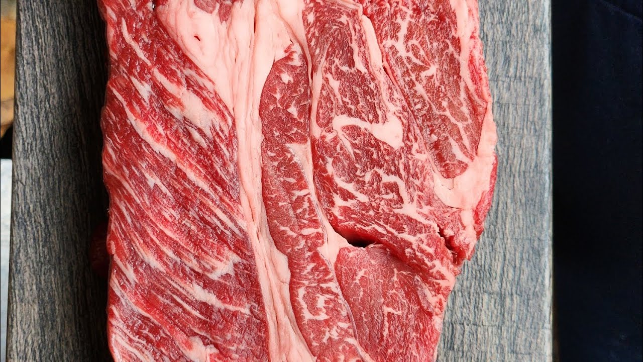 Not your average chuck steak: Delmonico + Zabuton in one cut