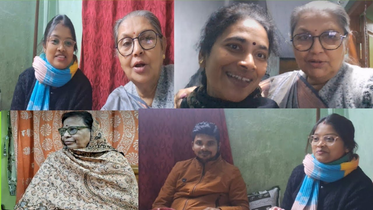 গীতাদির মায়ের কাজে অনেকের সাথে দেখা হোলো @CreationofMou 