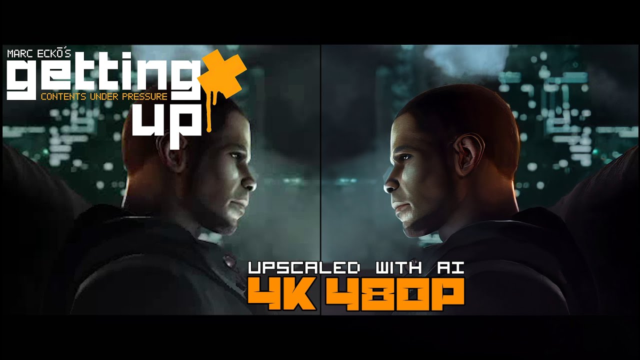 Mark Echo's Getting Up: Contents Under Pressure - Игрофильм (4K 60fps AI)