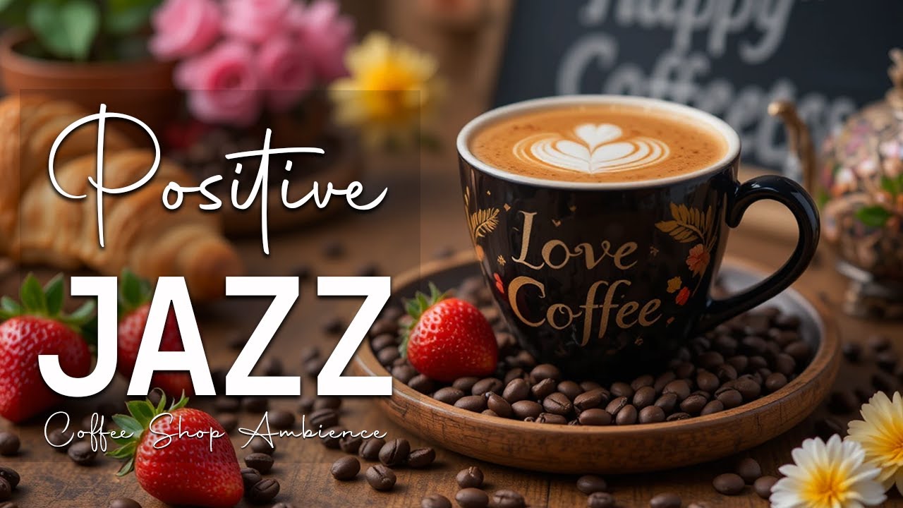 Positive Jazz Music ☕ Bossa Nova background for Happy Moods, Stress Relief & Holiday
